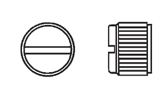 Nylon Thumb Nuts Plastic