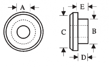 Plastic Standard Shoulder Washers