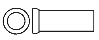 Plastic Rolled 'Loc-Seal' Insulators