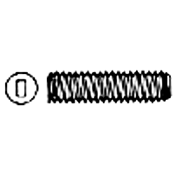 Metric Plastic Grub Set Screws