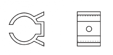 Plastic Component Clips