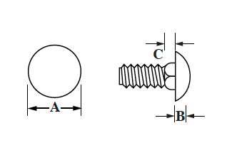 Plastic Carriage Bolts