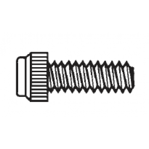 Plastic Economy Grade Thumb Screws, Unslotted