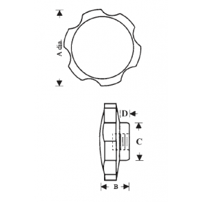 Plastic Fluted Phenolic Screws & Nuts