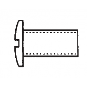 Plastic Rapid Assembly Post & Screws - Slotted